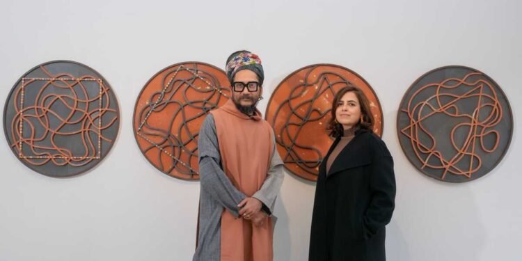 Solo exhibition 'Terraform' by artist M. Pravat 1 Solo exhibition