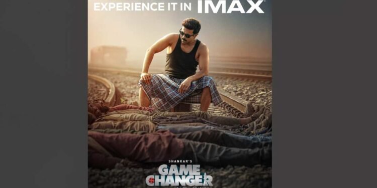 Global Star Ram Charan’s Game Changer to Dazzle Audiences with an IMAX® Release 1 Global Star Ram Charan