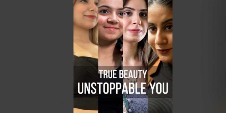 Shryoan Cosmetics, Women's Day Campaign, True Beauty, Unstoppable You, Beauty Standards, Body Positivity, Self-Love, Female Empowerment, Inclusive Beauty, Drishti Madnani, Makeup, Cosmetics, Beauty Trends, Influencer Marketing, Social Media Campaign, Instagram Campaign, YouTube Campaign, Facebook Campaign Women's Day 2025, Beauty Industry, Affordable makeup,