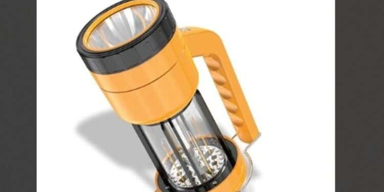 Goldmedal Ranger Lamp, Solar Filament Torch, Dual Purpose Light, LED Torch, Vintage Style Lamp, Portable Lighting, Indoor Outdoor Light, Solar Charging Lamp, Touch Sensor Light, Dimmable Torch, Emergency Flashlight, Goldmedal Electricals, Home Lighting, Outdoor Lighting, India, Mumbai,