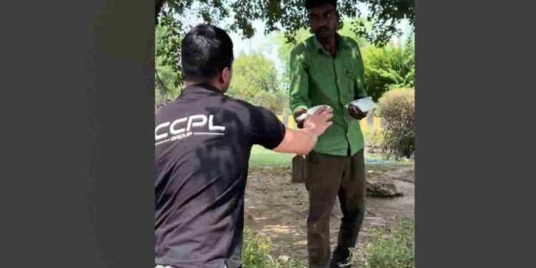 ICCPL Foundation Spreads Relief on Akshaya Tritiya with Chilled Buttermilk Distribution 1 ICCPL Foundation, Akshaya Tritiya, Community Service, Social Responsibility, Noida, Buttermilk Distribution, Summer Relief, Charity, Philanthropy, Kindness, Compassion, NGO, India, Uttar Pradesh, Sector 62, Sector 63, Sai Temple Sector 59,