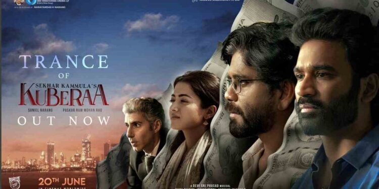 'Trance of Kuberaa' Teaser: A Hypnotic Dive into Ambition & Power 1 Kuberaa Movie, Trance of Kuberaa Teaser, Dhanush, Nagarjuna, Rashmika Mandanna, Jim Sarbh, Sekhar Kammula Director, Devi Sri Prasad DSP Music, Telugu Movie, Tamil Movie, Hindi Movie, Pan-Indian Movie, Action Drama, Thriller, Greed, Power, Wealth, Socio-Political Thriller, June 20 2025 Release Date, Sri Venkateswara Cinemas, Amigos Creations, Indian Cinema, Movie Teaser, New Movie Trailer, Indian Film Industry,