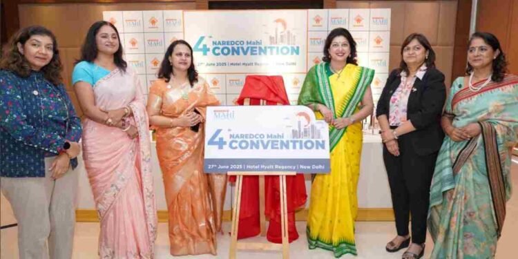 Women in Real Estate, Women-Led Development, Real Estate Sector India, Infrastructure Development India, NAREDCO Mahi, NAREDCO, Smita Patil, Dr. Ananta Singh Raghuvanshi, G Hari Babu, Dr. Niranjan Hiranandani, Harsh Vardhan Bansal, 4th NAREDCO Mahi Convention, Mahi Sheroes, Viksit Bharat Vision 2047, Skilling Women in Real Estate, Sustainable Housing, Wellness Living, $1 Trillion Real Estate, Indian GDP Contribution, Real Estate Workforce, Urban Transformation India, Economic Empowerment Women, Women Architects, Women in Construction, Real Estate Brokerage, Project Planning & Design, Investment Management, ESG Advisory, Green Certification, Digital Realty Platforms, Real Estate Startups, New Delhi, Tier 2 Cities, Tier 3 Cities, Urban Clusters , Gender Equality, Women Empowerment, Inclusive Growth, Social Awareness, Strategic Business Decision, Innovation in Realty, Policy Reforms, Financial Literacy, Digital Transformation,