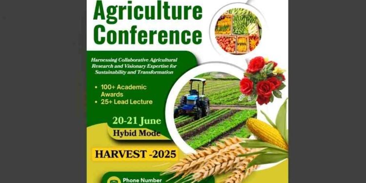 HARVEST-2025, Global Agriculture Conference, Agricultural Innovation, Agricultural Sustainability, Agri-Meet Foundation, Collaborative Agricultural Research, Visionary Expertise, Dr. Ankur Sharma, Agri Meet Foundation, Dr. Rajbir Singh ,ICAR, Dr. Vishnu D. Rajput , ICAR, ICRISAT, ICARDA, Royal Society of Agriculture, Southern Federal University ,Russia, ICAR-NDRI Karnal , Sher-e-Kashmir University ,Kashmir, UGC-MMTTC,Jodhpur, BUAT, Uttar Pradesh, MPKV Rahuri, UBKV ,West Bengal, MGUVV ,Durg, ICAR-DCR ,Puttur, ICAR-ATARI Jabalpur, Agricultural Diplomacy, Food Security, Climate Change Adaptation, Agri-tech, Biotechnology, Sustainable Farming, Climate-Resilient Solutions, Digital Technologies in Agriculture, Intellectual Property Rights ,IPR, Grassroots Capacity Building, Research Mentorship, Agripreneurship Start-ups in Agriculture, Academic Excellence, Global Collaboration, International Cooperation, Keynote Addresses, Technical Sessions, Workshops, Panel Discussions, Exhibition Hall, Academic Awards, Valedictory Ceremony, Delegates International, India, Russia, Iran, Lebanon, Canada, Japan, South China, Mexico, Portugal, Armenia, China,