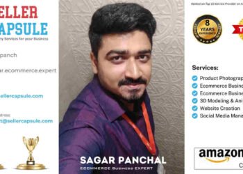 Sagar Panchal, SellerCapsule, e-commerce entrepreneur, startup journey, Amazon SPN, e-commerce services, business success story, Tridimensional Studios