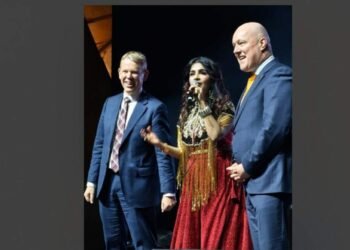 Shibani Kashyap, Christopher Luxon, New Zealand, Auckland, Indian Festival, World & Us, PM dance, music, culture, India, due drop events centre