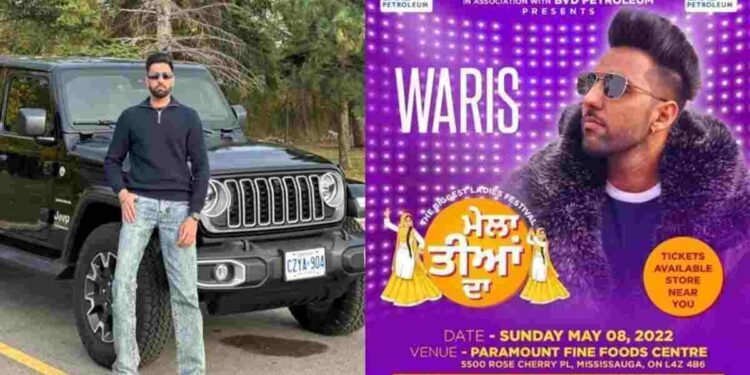 Waris Hans: The Rising Voice Bridging Punjabi Roots with Global Sounds 1 Waris Hans, Punjabi Music, Punjabi Singer, South Asian Music, Folk Music, Modern Punjabi Music, Live Performance, Music Artist, Cultural Ambassador, Global Music, Indian Music, Humsafar Radio, Gossip on Roads Podcast, Punjabi Diaspora,