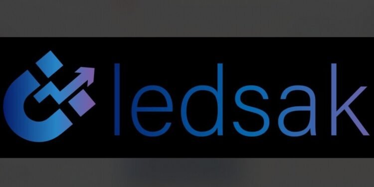 LEDSAK, STEP Dubai, AI, startup, business success platform, lead management, business automation, sales, marketing, technology, innovation, Dubai Internet City, Saif Ahmad Khan, adtech