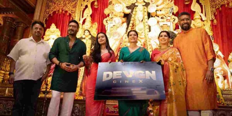 Devgn Cinex, NY Cinemas rebranding, Ajay Devgn, Vishwa Samudra Group, cinema news, multiplexes India, Juhu Durga Puja