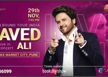 Javed Ali Live, Javed Ali Pune concert, SpellBound Tour, Phoenix MarketCity Pune, Viman Nagar events, live music Pune, Bollywood concert, Rangyoura, Kun Faya Kun, November 29 2025