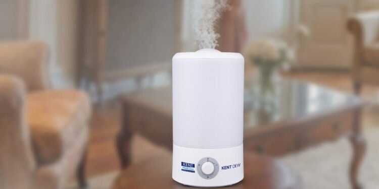 Compact KENT Dew Humidifier: Powerful Air Care for Small Spaces 1 KENT Dew Humidifier, Ultrasonic Mist Technology, UV LED Humidifier, Best Humidifier for Home, Silent Humidifier, 35 Hour Run Time, Home Air Quality