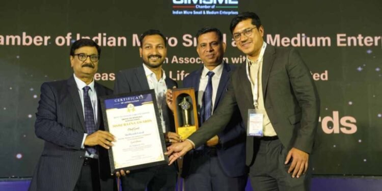 BonV Aero Awarded MSME Ratna for Heavy-Lift Electric Drone Platforms 1 BonV Aero, MSME Ratna Award 2025, drone technology India, aerospace startup India, CIMSME awards, electric drones, Indian MSME innovation