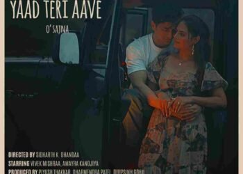 Yaad Teri Aave O Sajna song, Love Saaga new release, romantic blues track 2025, Vivek Mishraa Amayra Kanojiya song, emotional love song 2025, Speaking Pictures Entertainment music video