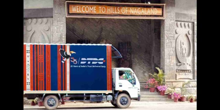 DTDC transforms delivery truck into India’s newest cultural icon with the launch of the Nagaland Fleet at Hornbill Festival 1 DTDC Nagaland Fleet, Hornbill Festival 2025, cultural storytelling logistics, Naga art India