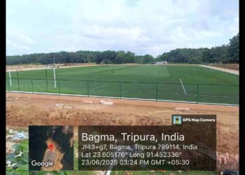 Gallant Sports, FIFA standard football field, Tripura sports infrastructure, Deocherra football ground