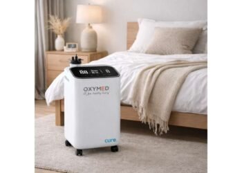 Oxymed Cure 5 LPM, affordable oxygen concentrator, Oxymed India, oxygen therapy