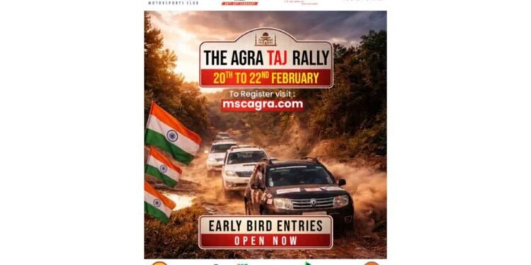 Agra Taj Rally 2026