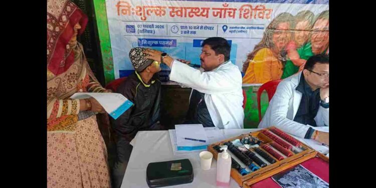 Kailash Hospital Jewar Provided Free Check-Up and Consultation Facilities in Jattari 1 Free health camp Jattari, Kailash Hospital Jewar, Aligarh medical camp, free doctor consultation Aligarh