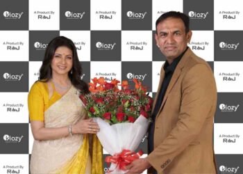 Raj Cooling Systems, Kiozy+ Air Purifier, Bhagyashree brand ambassador, Bollywood actress Bhagyashree, premium air purifier India, indoor air quality solutions, ISO 9001:2015 company