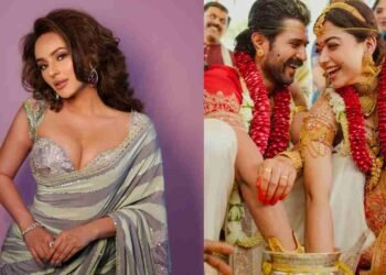 Seerat Kapoor, Rashmika Mandanna wedding, Vijay Deverakonda marriage, Tollywood news, celebrity wedding wishes, sacred new chapter quote