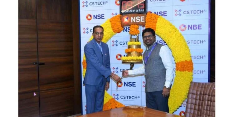 CS TECH Ai Lists on NSE as Revenue and Profit Rise 1 CS TECH Ai