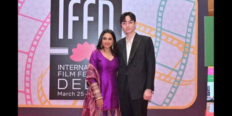 Priyanka Mohan Walks the Red Carpet for Made In Korea at IFFD 2026 1 Priyanka Mohan, Made In Korea film, IFFD 2026, Netflix global top 10, South Indian cinema