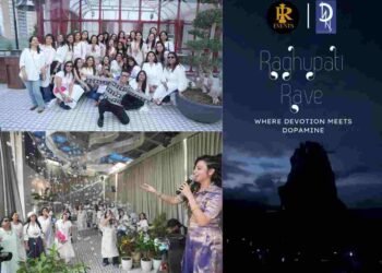 Bhajan Rave India, women-led spiritual events, devotional EDM, modern spirituality India, Divinity Club event