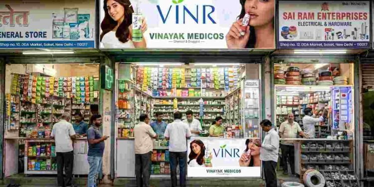 VINR expansion, D2C beauty India, skincare startup India, offline retail expansion, VINR brand growth