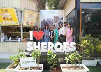 Prateek Group Earth Day, Sheroes Café initiative, World Earth Day 2026 India, CSR activities India, plantation drive Noida