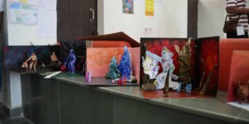 JKLU workshop, Gaurav Juyal workshop, design workshop Jaipur, storytelling workshop India, creative education