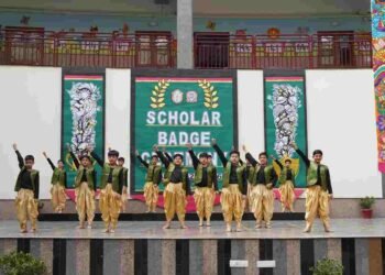 Delhi Public School Indirapuram, DPS Indirapuram Scholar Badge Ceremony 2026, Ghaziabad school event, Class V scholar badge, academic excellence awards, DPSI achievements, school ceremony Ghaziabad