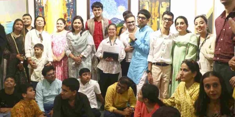 DreamSphere 2026 Comes to a Grand Close as Shikha Roy Graces Arts & Souls Foundation’s Event, Supported by Kaizzen 1 DreamSphere 2026, neurodiverse artists India, inclusive art exhibition Delhi, Arts and Souls Foundation, Kaizzen support, Bikaner House event, autism art exhibition, inclusive creativity India