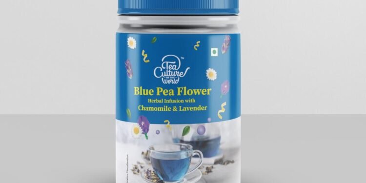 Tea Culture of the World, Blue Pea Herbal Infusion, Chamomile Lavender tea, caffeine-free tea, wellness tea India, stress relief tea, herbal infusion, calming tea, sleep support tea, International Tea Day