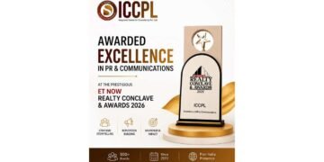 ICCPL Group, ET Now Realty Awards 2026, PR and Communications company India, real estate PR agency, integrated communications firm, brand building company, digital marketing agency India, public relations services, Dushyant Sinha, ICCPL award