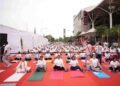 International Yoga Day Celebrated with Great Enthusiasm at KW Delhi 6 Mall 3 International Yoga Day Ghaziabad, KW Delhi 6 Mall events, Raj Nagar Extension, Yoga Day celebration, local events in Ghaziabad