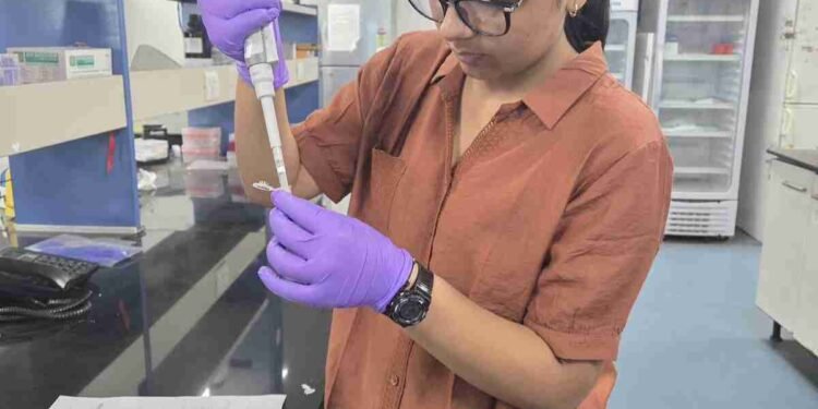 DPS R.N. Extension, CSIR-IGIB internship, Ramya Singh, high school research, genomics internship, student achievements