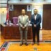 Rupesh Pandey meets Nepal VP, BJP leader Rupesh Pandey, Ram Sahay Prasad Yadav, India Nepal relations news, Kathmandu political meeting