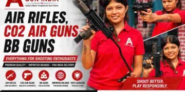 Air rifle in India, CO2 air guns in India, BB guns, imported air guns, no license air gun