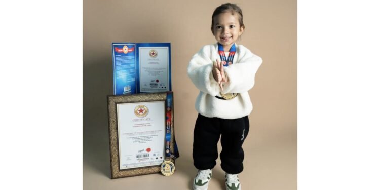 Exceptional Prodigy: Toddler Aadishree Gupta Creates a Milestone by Setting Three World Records 1 Aadishree Gupta, Toddler Aadishree Gupta, Aadishree Gupta World Records, Three World Records, Noble World Records, Youngest World Record Holder, Child Prodigy, Toddler Achievements, Baby World Record, Youngest Girl World Record, Photographic Memory, Exceptional Memory, Child Genius, Kids Achievements, Parenting Inspiration, Early Childhood Development, Animal Recognition, World Record Baby