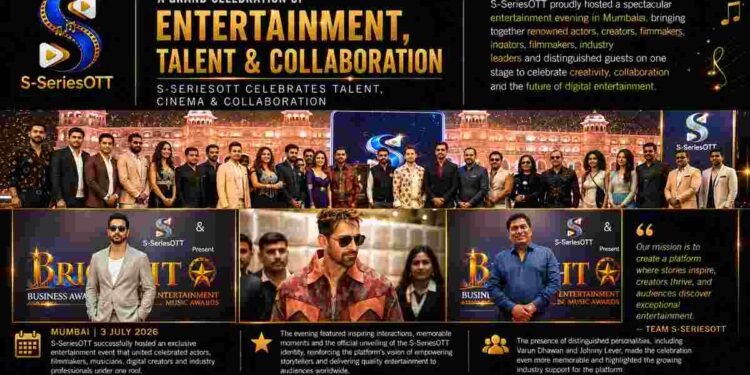 S-SeriesOTT launch, OTT platform launch, Varun Dhawan, Johnny Lever, Mumbai entertainment event, digital streaming platform, Indian OTT industry