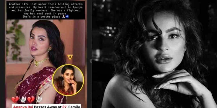 Seerat Kapoor Mourns Maarrich Co-Star Ananya Raj 1 Seerat Kapoor