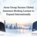 Atom Group Secures Global Insurance Broking License to Expand Internationally 2 Atom Risk Advisory leadership team announcing international expansion and global insurance broking license