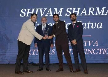 Excentia Infra, Excentia Tatva, Partners of Distinction, Excentia Infra Dehradun, Excentia Tatva partner meet, channel partner awards, channel partner recognition, Dehradun business events, Manit Sethi, Aniket Sethi, Gurdeep Singh, Hyatt Regency Dehradun, real estate industry India, business networking, partner appreciation event, channel partner relationships, corporate awards ceremony, real estate partnerships