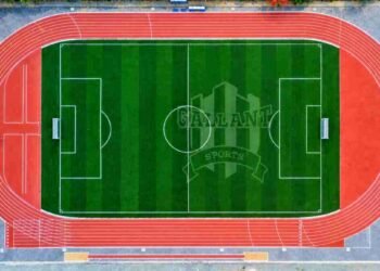 Overview of the MIT Manipal multi-sport outdoor facility developed by Gallant Sports and Infra